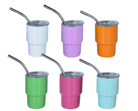 Fiona 3oz Sublimation Stainless Steel Cups USA Warehouse Stocked