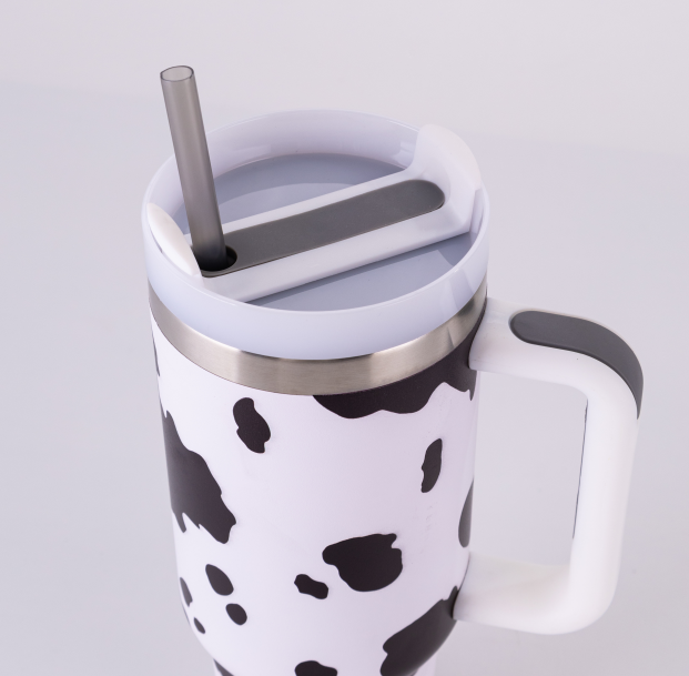 Fiona 40oz Second Generation 5D Leopard Print Mugs Mixed Color USA Warehouse Stocked