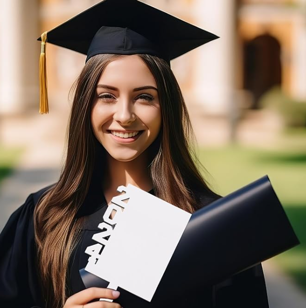 Fiona 2024 Graduation Sublimation Fans Air Shipping