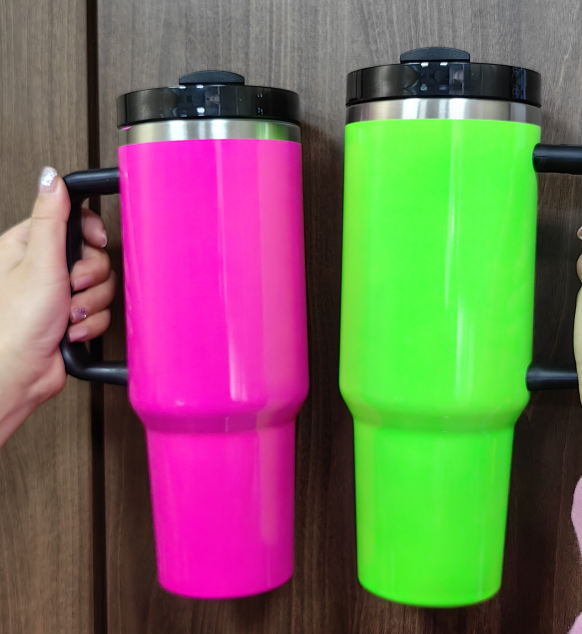 Fiona 40oz Neon Colors Sublimation Mugs China Warehouse Stocked