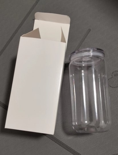 Fiona 16oz Snowglobe Double Walled Glass Cups USA Warehouse Stocked