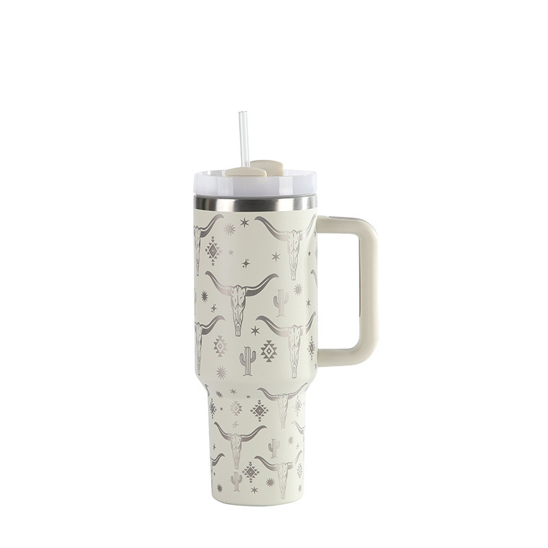 Fiona 40oz Bull Print Mugs Mixed Color USA Warehouse Pre-order