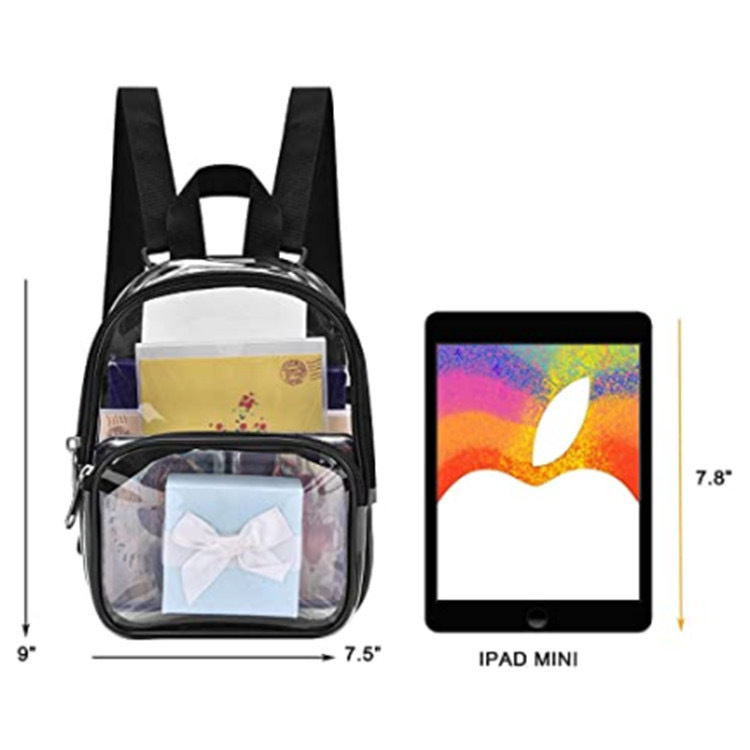 Fiona Back to School Clear Backpacks China Warehouse Stocked