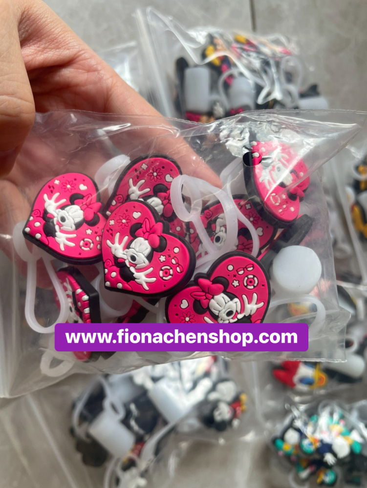 Fiona Disney Cartoon Straw Toppers Mixed Air Shipping