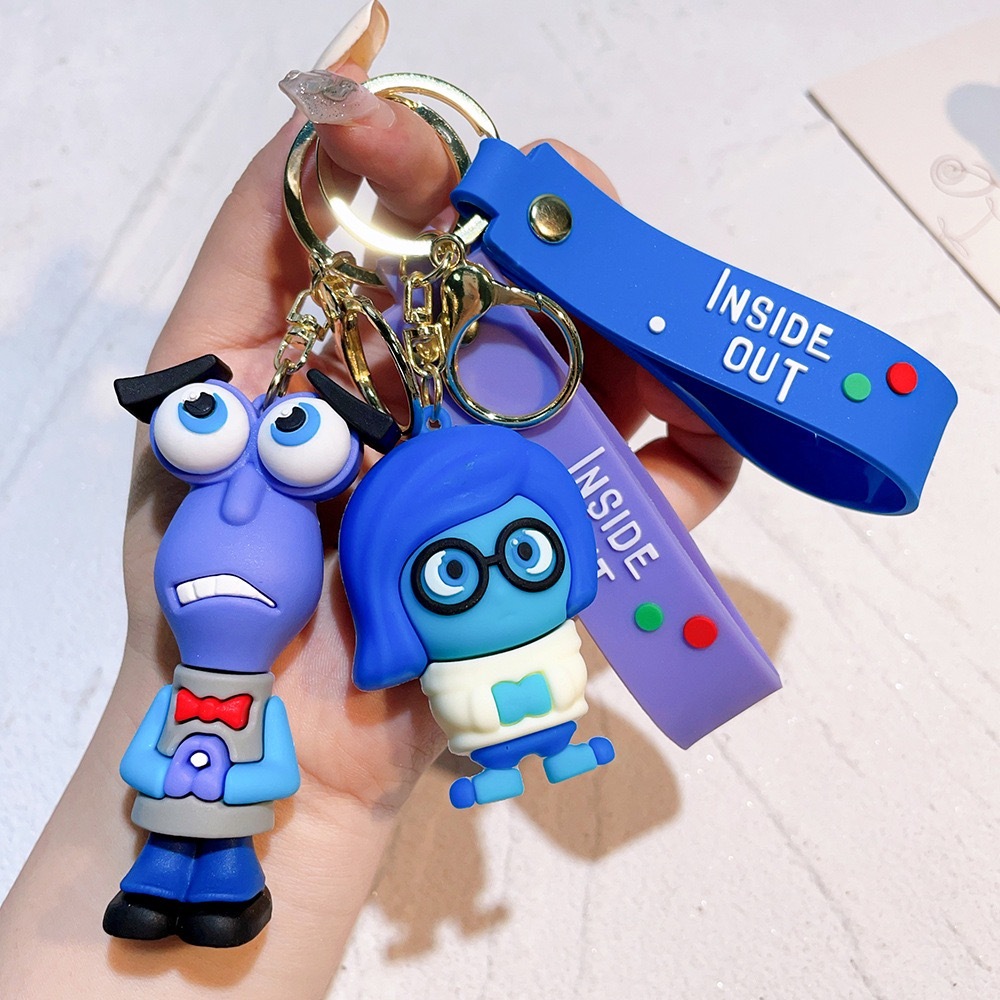 Fiona Inside Out Characters Keychains Mixed Color Air Shipping
