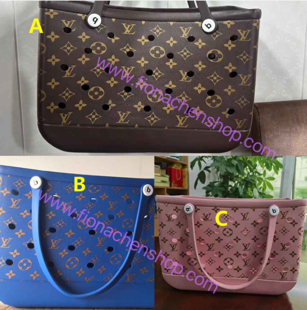 Fiona New Style Rubber Beach Bags China Warehouse Stocked