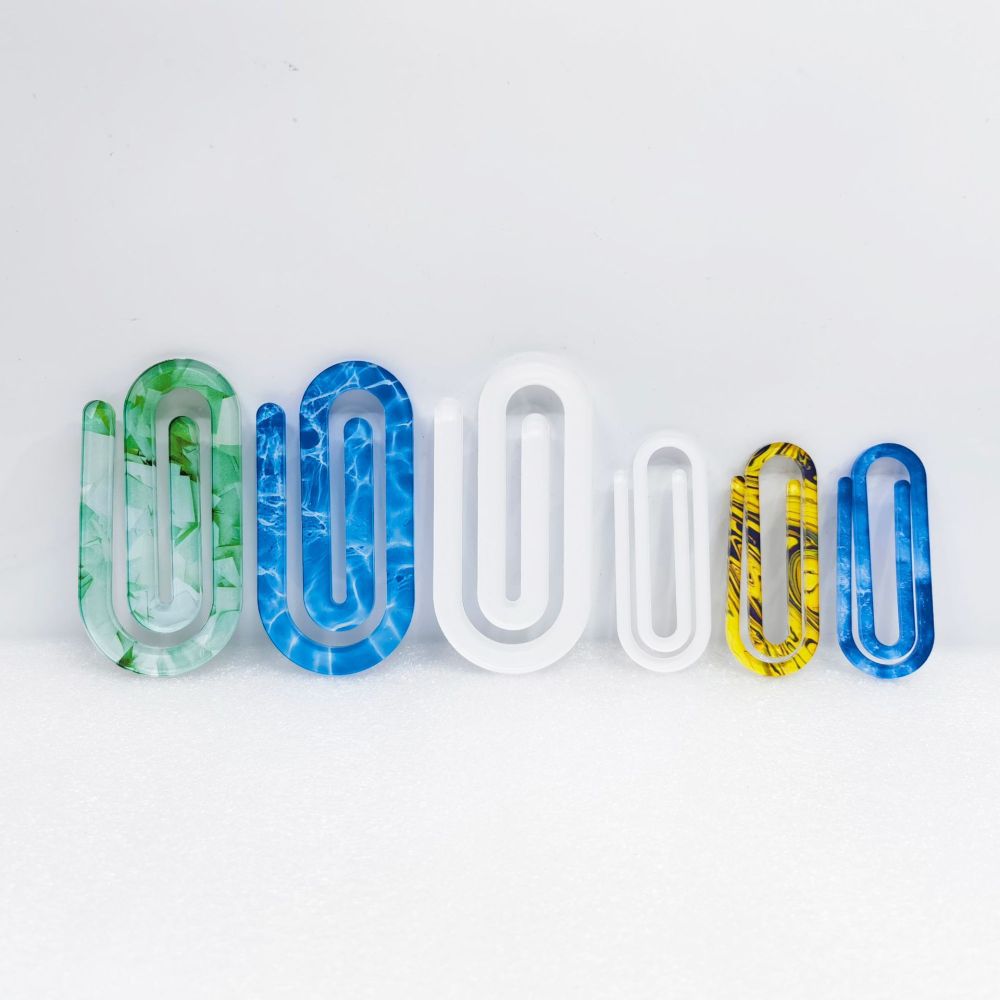 热转印亚克力热升华Acylic回形针 学生书本笔记文件卡夹PaperClip