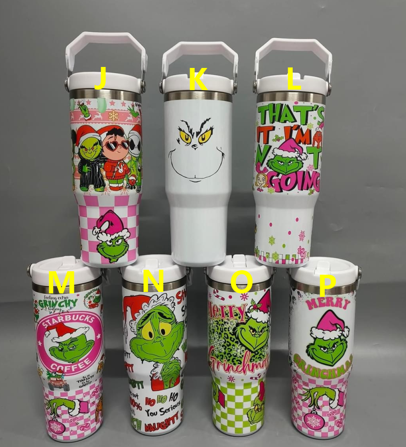 Fiona 30oz Grinch Mugs New Style China Warehouse Stocked