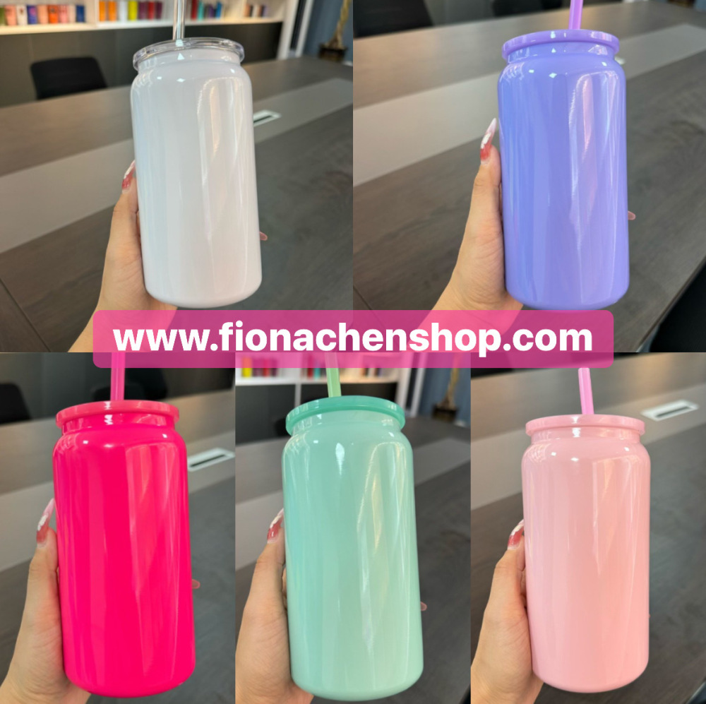Fiona 16oz Stainless Steel Sublimation Cups USA Warehouse Stocked