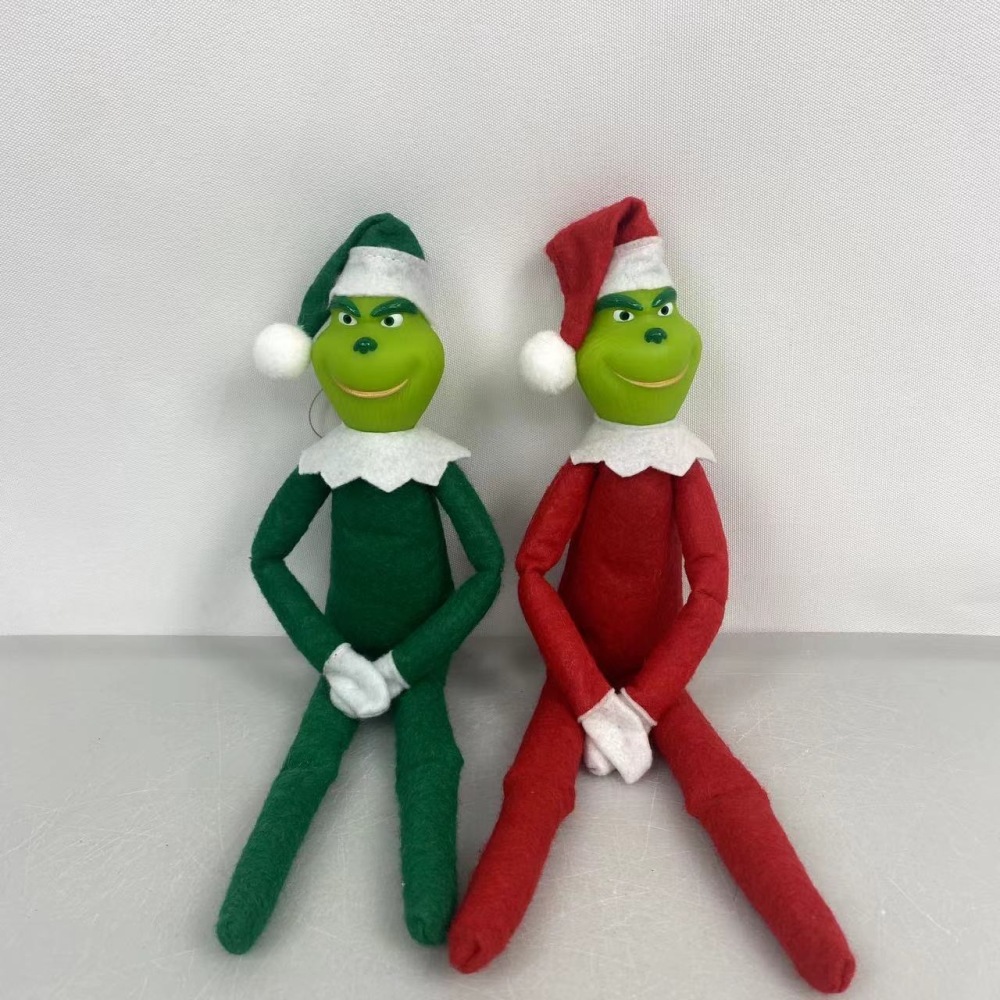 Fiona 30cm Height PVC Material Grinch Dolls Air Ship