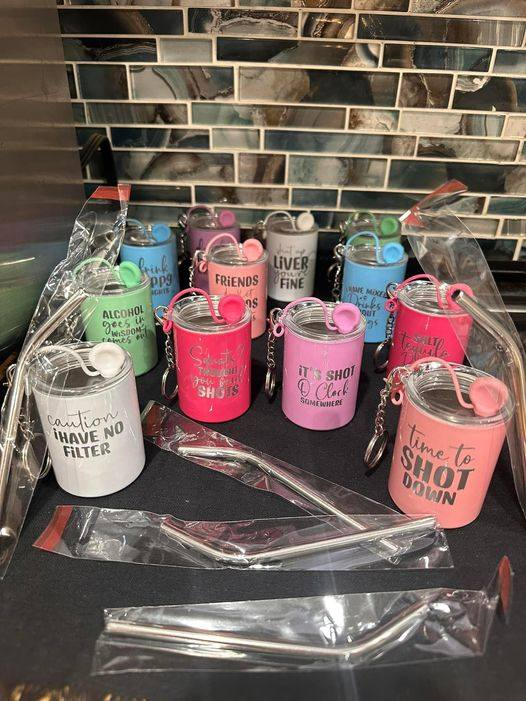 Fiona 3oz Sublimation Stainless Steel Shot Cups USA Warehouse Stocked