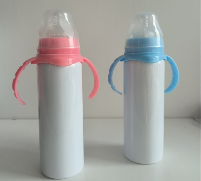 Fiona 8oz Sublimation Baby Bottles USA Warehouse Stocked