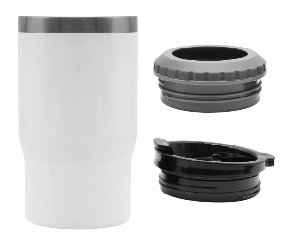 Fiona 14oz Dual Lids Can Koozies Coolers Sublimation Tumblers USA Warehouse Stocked