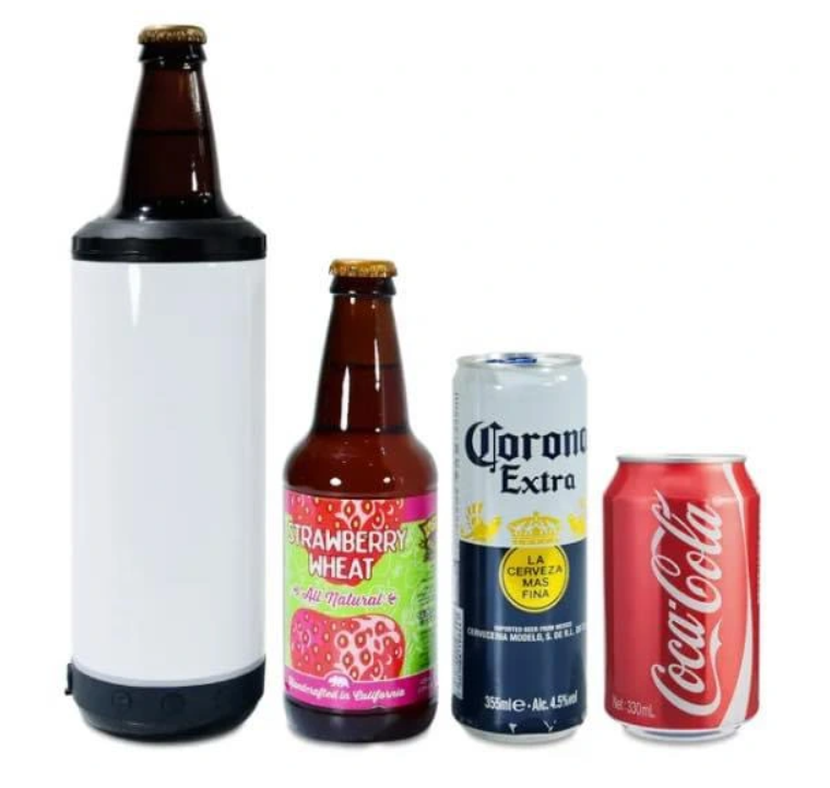 Fiona 16oz Sublimation Speaker Can Koozies Coolers Sublimation Tumblers USA Warehouse Stocked