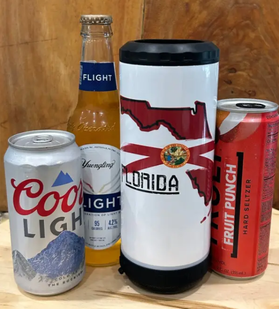 Fiona 16oz Sublimation Speaker Can Koozies Coolers Sublimation Tumblers USA Warehouse Stocked