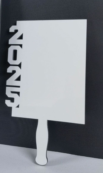 Fiona 2025 Graduation Sublimation Fans Double Sided Sublimation Air Shipping