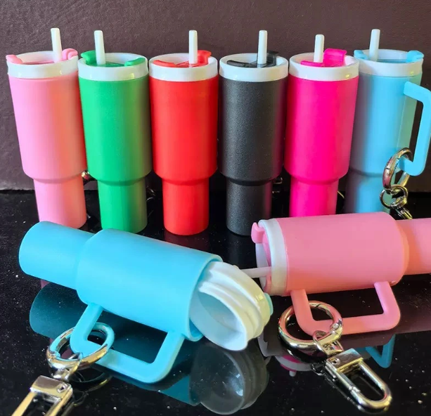 Fiona Mini Tumblers Keychains Mixed Color Air Shipping