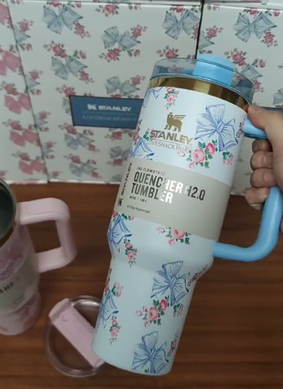 Fiona Mother's Day 40oz Travel Tumblers with Logo China Warehouse Stocked