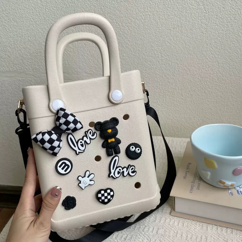 Fiona Cute Kids Rubber Bags with Charms China Warehouse Stocked