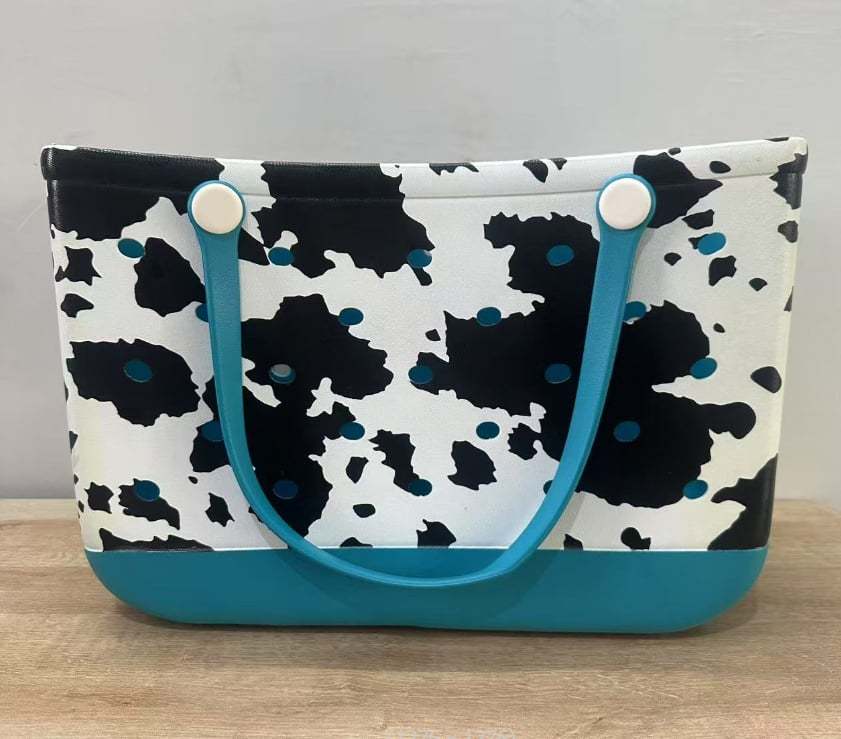 Fiona Printed Rubber Beach Bogg Bags China Warehouse Stocked