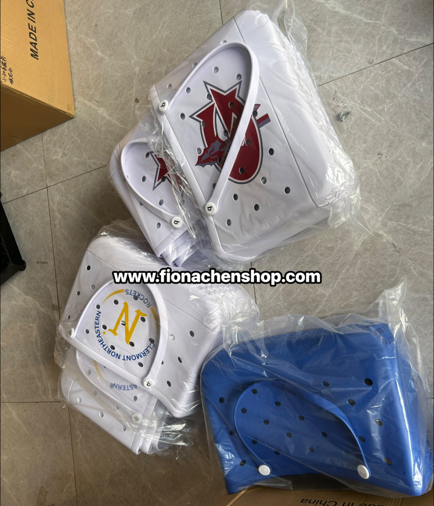 Fiona Custom Rubber Beach Bogg Bags