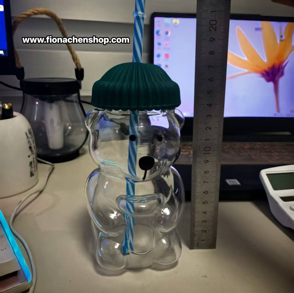 Cute Bearista Glass Cups Sea Ship