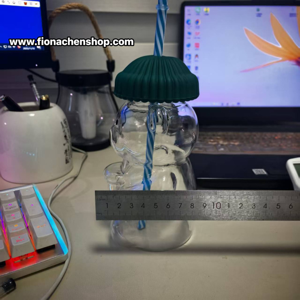 Cute Bearista Glass Cups Sea Ship