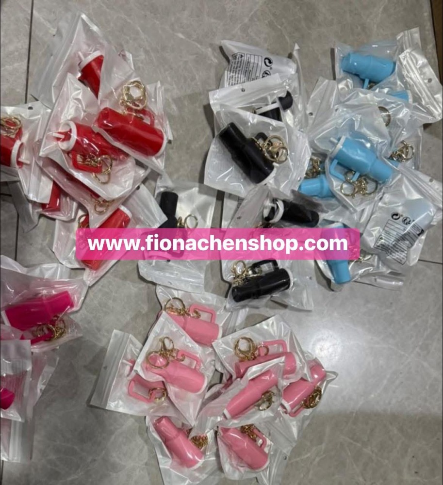 Fiona Mini Tumblers Keychains Mixed Color Air Shipping