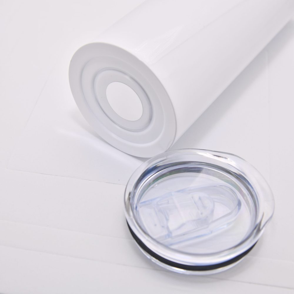 20OZ White Flat Bottom Sublimation Tumblers Shipped From US Warehouse
