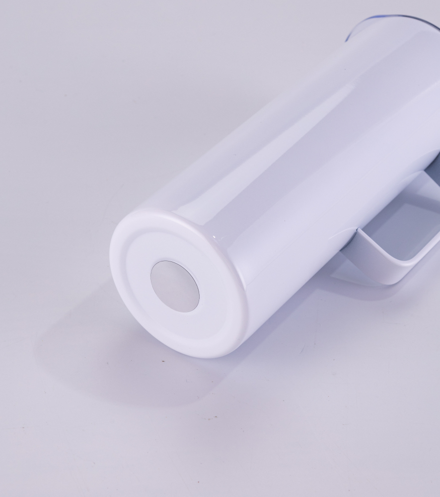 20OZ White Sublimation Tumblers With Handle Shipped From USA Warehouse