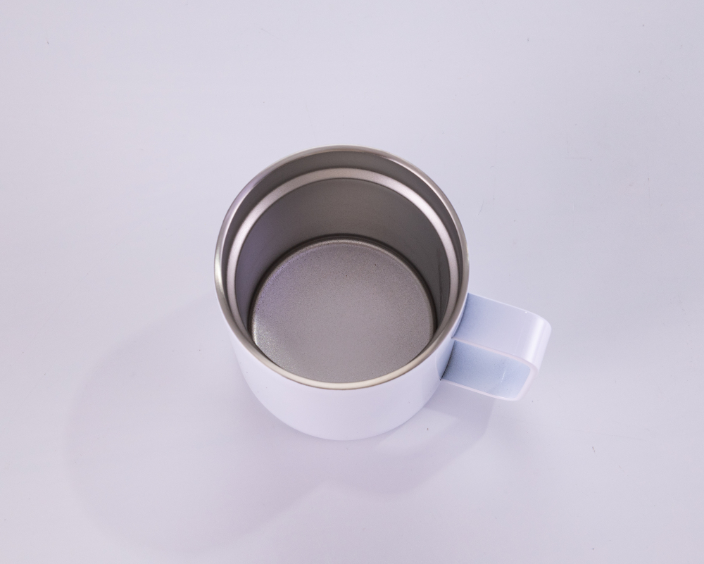 12OZ White Sublimation Mugs With Handle Shipped From US Warehouse