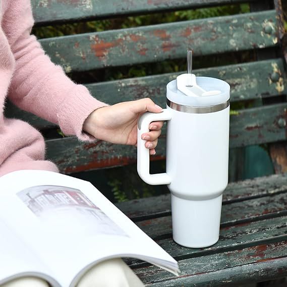 40OZ White 2.0 Generation Mugs With Handle Shipped From USA Warehouse