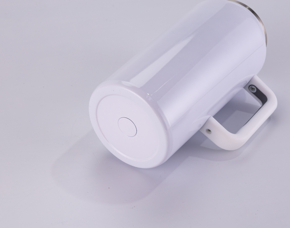 64OZ White Sublimation Mugs With Handle Shipped From USA Warehouse