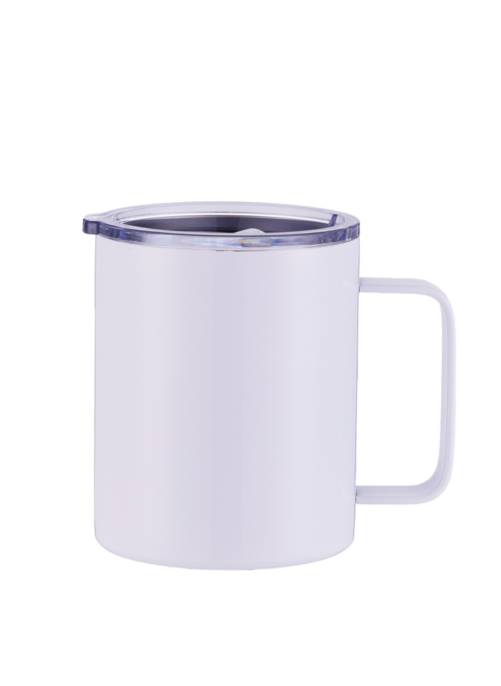 12OZ White Sublimation Mugs With Handle Shipped From US Warehouse