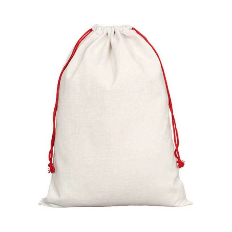 15.4*10.6 inch Sublimation Santa Bags Shipped From China By Express