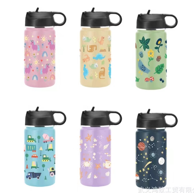 12oz White Sublimation Water Bottles Shipped From US Warehouse