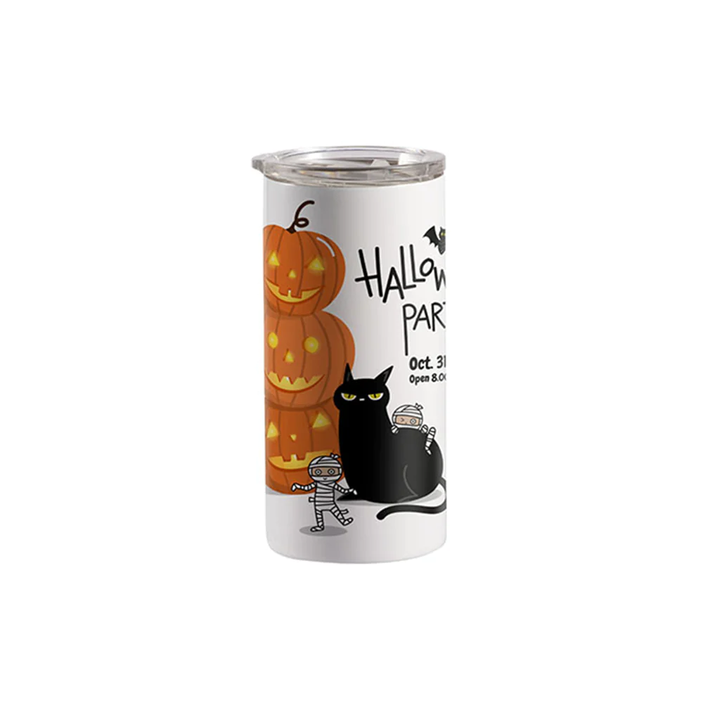 12oz Skinny White Sublimation Tumblers Shipped From US Warehouse