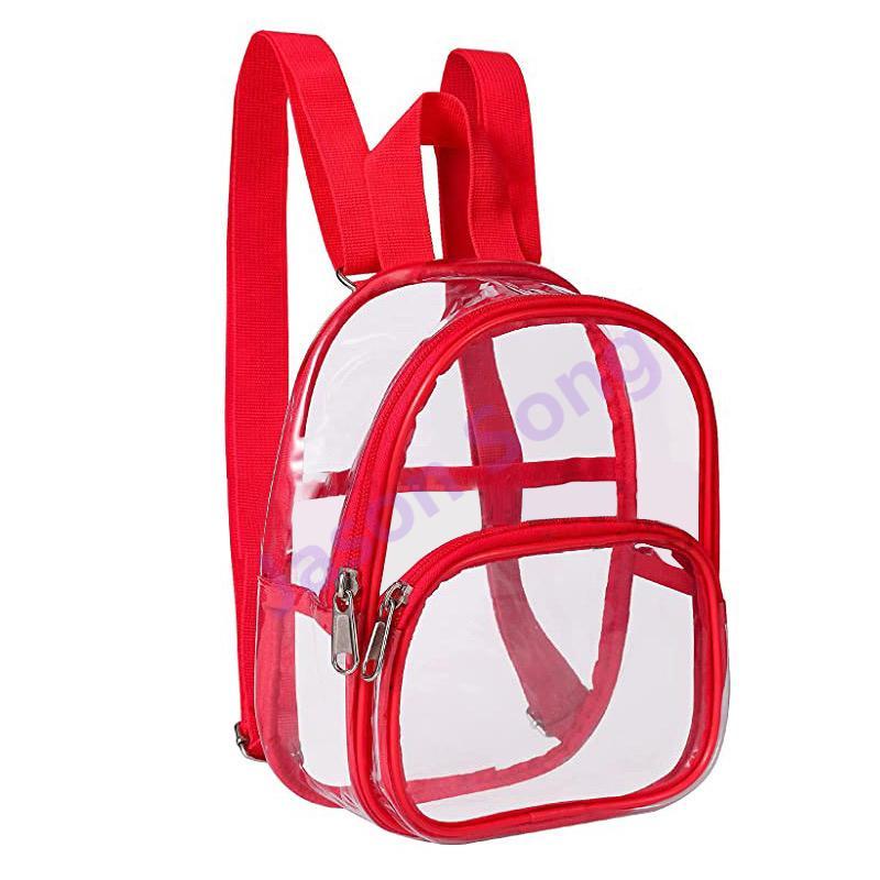 Back To School Clear Colored Backpack For Kids Shipped From China By Air