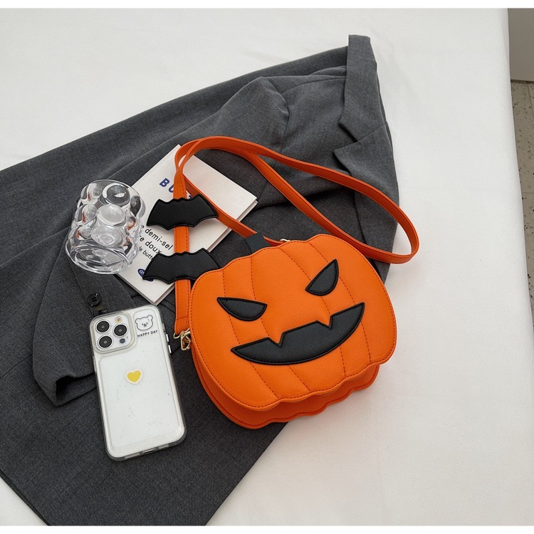 Halloween Pumpkin Crossbody Bag 4 Types Shipped From China Warehouse