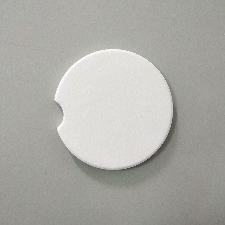 3inch Ceramic White Sublimation Car Coaster USA Warehouse