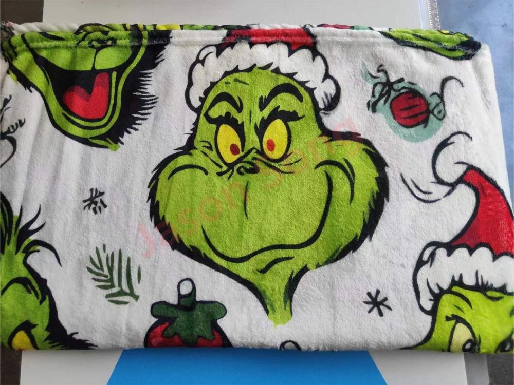 Jason Grinch Blanket Shipped From China