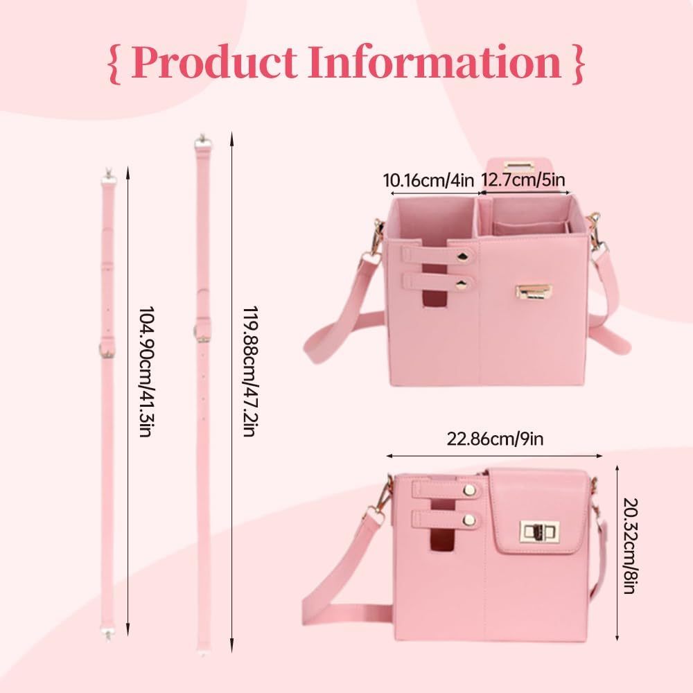 Outdoor Portable Crossbody Water Cup Storage Bag, 2024 New Water Bottle Carrier with Adjustable Shoulder Strap, Water Bottle Bag Crossbody
