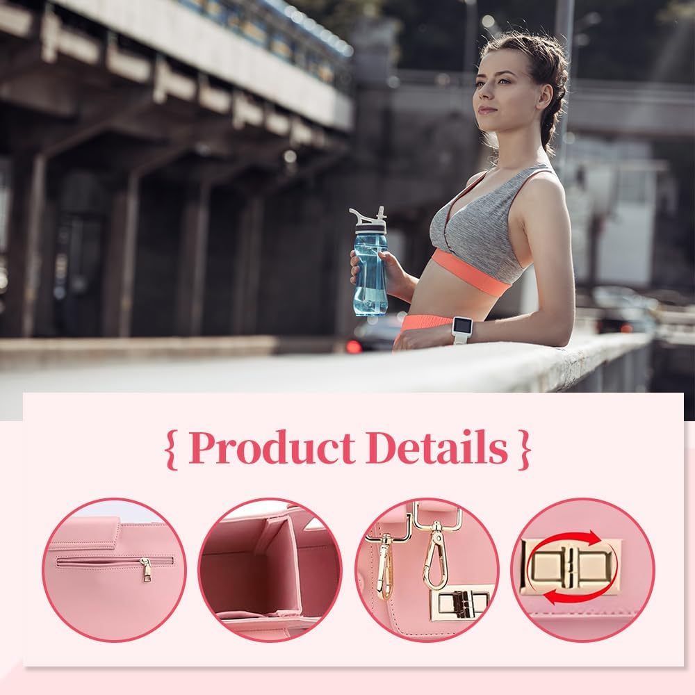 Outdoor Portable Crossbody Water Cup Storage Bag, 2024 New Water Bottle Carrier with Adjustable Shoulder Strap, Water Bottle Bag Crossbody