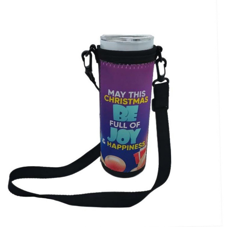 Blank Neoprene Sublimation Portable 20OZ Tumbler Tote Bag