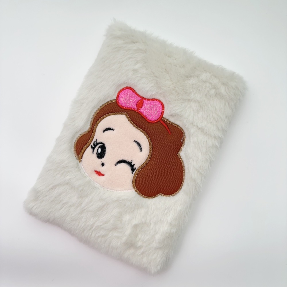 Plush Embroidery Cartoon Creative A5 Notebook
