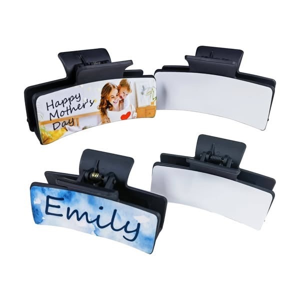 Different Colors Sublimation Hair Clips Shipped From China By Air