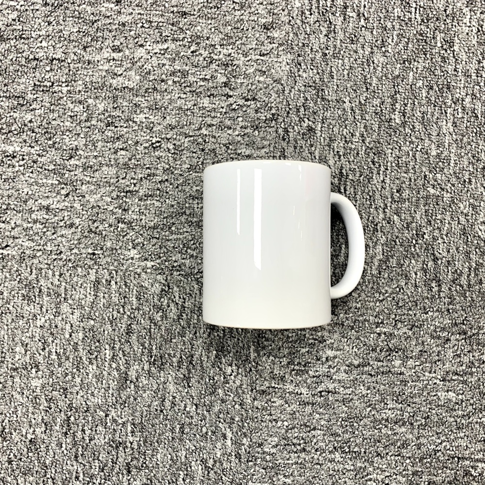 11OZ White Sublimation Ceramic Mugs Shipped From USA Warehouse