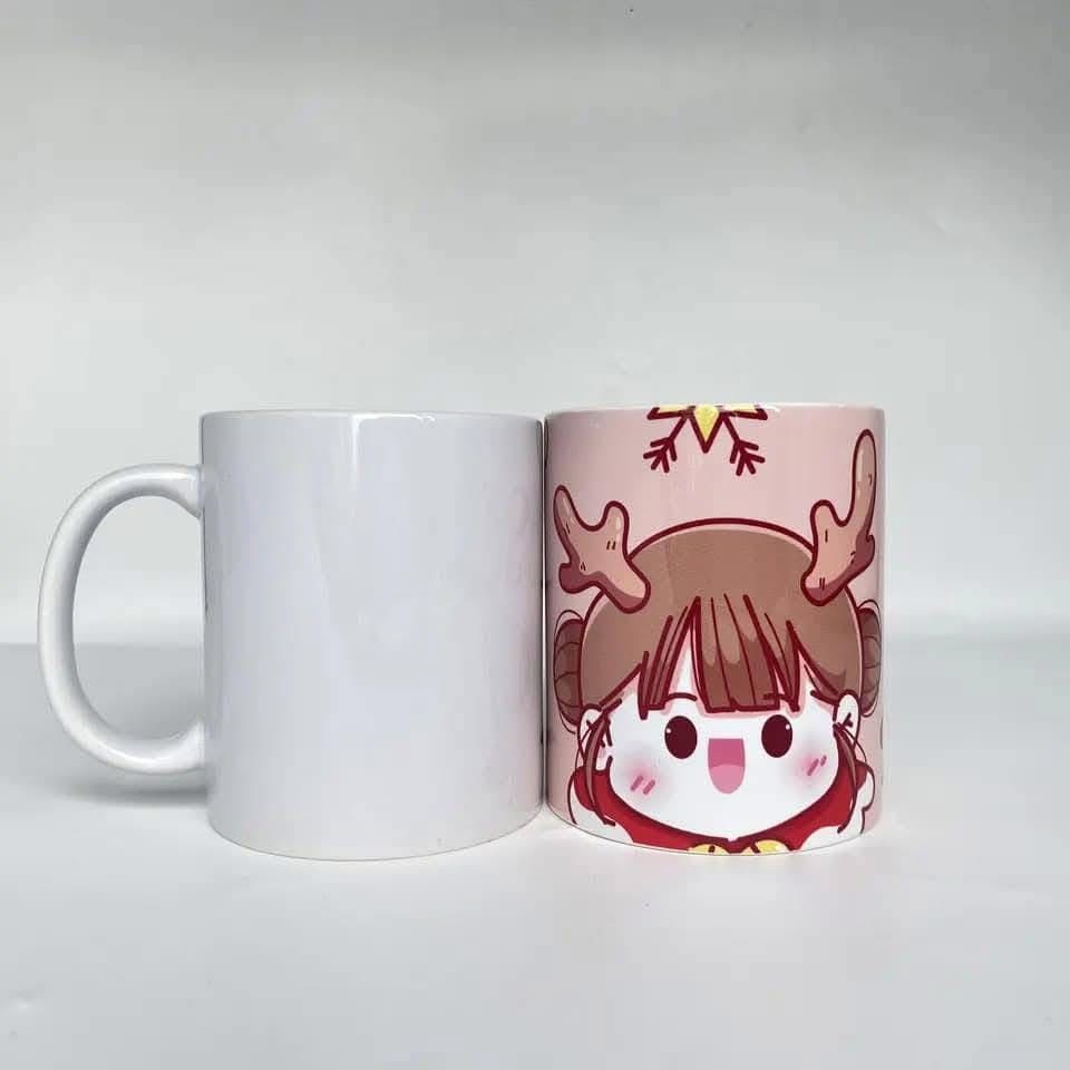 11OZ White Sublimation Ceramic Mugs Shipped From USA Warehouse