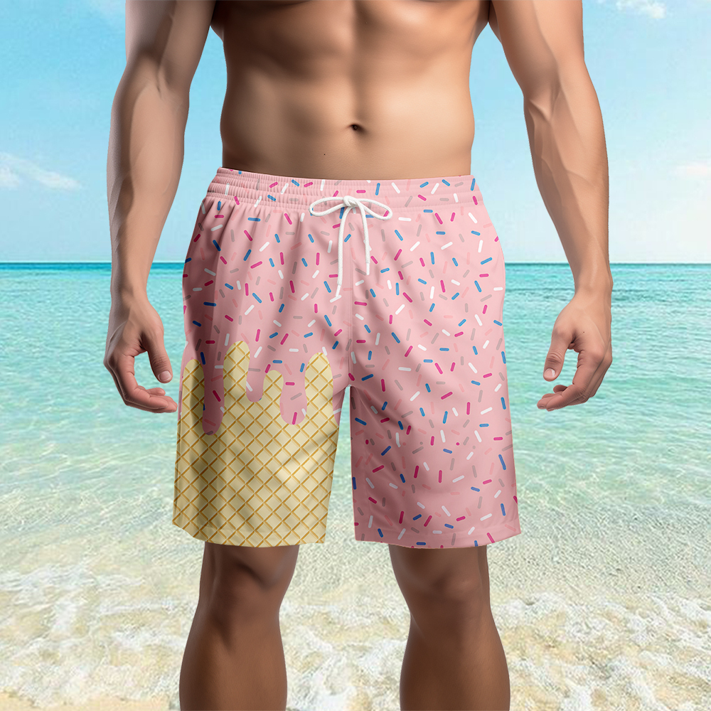 Boy's Beach Colorful Swim Trunks Shipped From China By Air