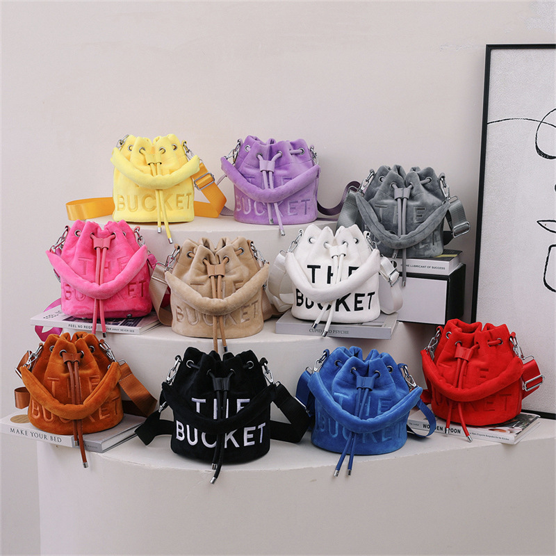 Lady's Stylish Plush Handle Bag Shipped From China By Sea